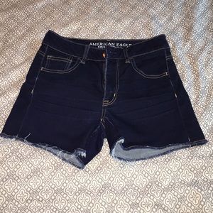 American Eagle dark stretch shorts